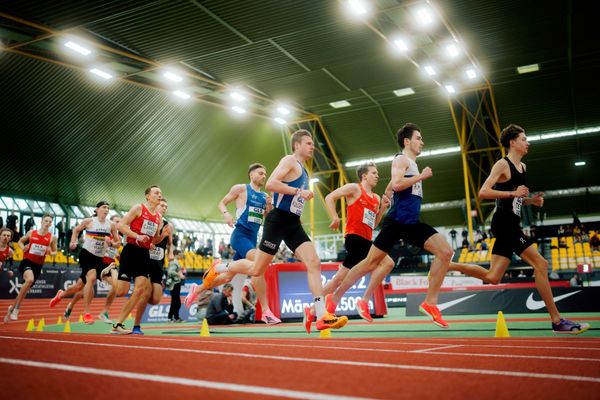 am 28.02.2026 bei den Deutschen Hallen Meisterschaften in der Helmut-Körnig-Halle in Dortmund