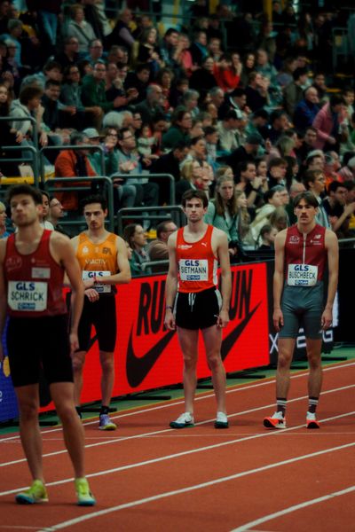 Marco Sietmann (LG Brillux Münster) am 28.02.2026 bei den Deutschen Hallen Meisterschaften in der Helmut-Körnig-Halle in Dortmund