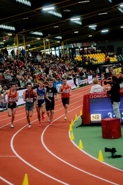 am 28.02.2026 bei den Deutschen Hallen Meisterschaften in der Helmut-Körnig-Halle in Dortmund