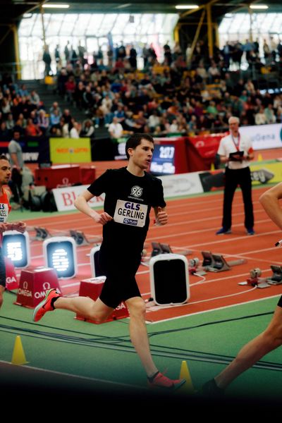 am 28.02.2026 bei den Deutschen Hallen Meisterschaften in der Helmut-Körnig-Halle in Dortmund