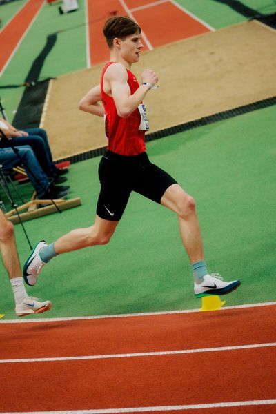 am 28.02.2026 bei den Deutschen Hallen Meisterschaften in der Helmut-Körnig-Halle in Dortmund