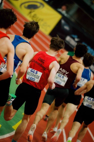 am 28.02.2026 bei den Deutschen Hallen Meisterschaften in der Helmut-Körnig-Halle in Dortmund