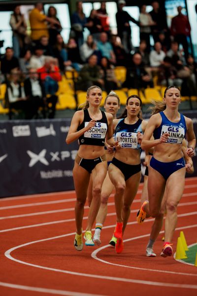 am 28.02.2026 bei den Deutschen Hallen Meisterschaften in der Helmut-Körnig-Halle in Dortmund