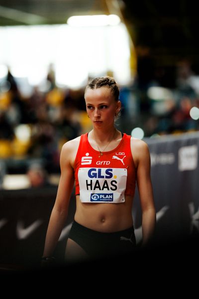 am 28.02.2026 bei den Deutschen Hallen Meisterschaften in der Helmut-Körnig-Halle in Dortmund