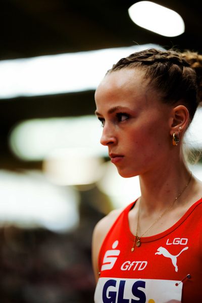 am 28.02.2026 bei den Deutschen Hallen Meisterschaften in der Helmut-Körnig-Halle in Dortmund