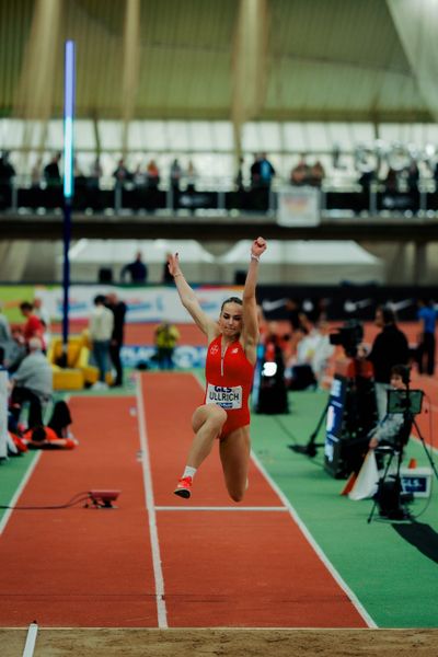 am 28.02.2026 bei den Deutschen Hallen Meisterschaften in der Helmut-Körnig-Halle in Dortmund