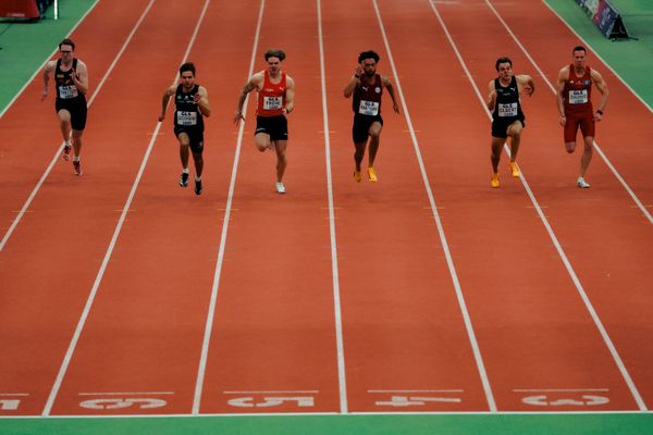 am 28.02.2026 bei den Deutschen Hallen Meisterschaften in der Helmut-Körnig-Halle in Dortmund