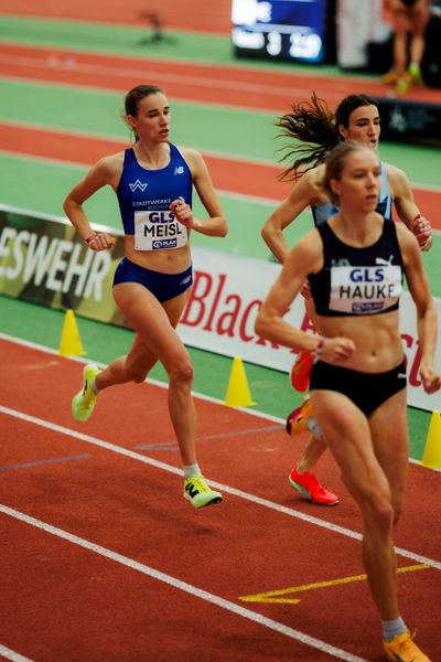 am 01.03.2026 bei den Deutschen Hallen Meisterschaften in der Helmut-Körnig-Halle in Dortmund