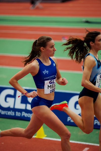 am 01.03.2026 bei den Deutschen Hallen Meisterschaften in der Helmut-Körnig-Halle in Dortmund