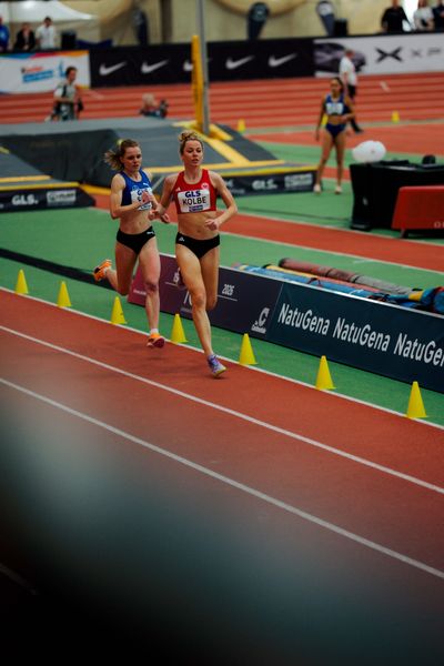 am 01.03.2026 bei den Deutschen Hallen Meisterschaften in der Helmut-Körnig-Halle in Dortmund