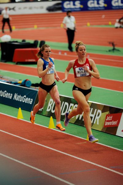 am 01.03.2026 bei den Deutschen Hallen Meisterschaften in der Helmut-Körnig-Halle in Dortmund