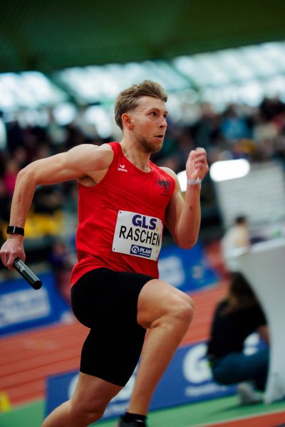 am 01.03.2026 bei den Deutschen Hallen Meisterschaften in der Helmut-Körnig-Halle in Dortmund