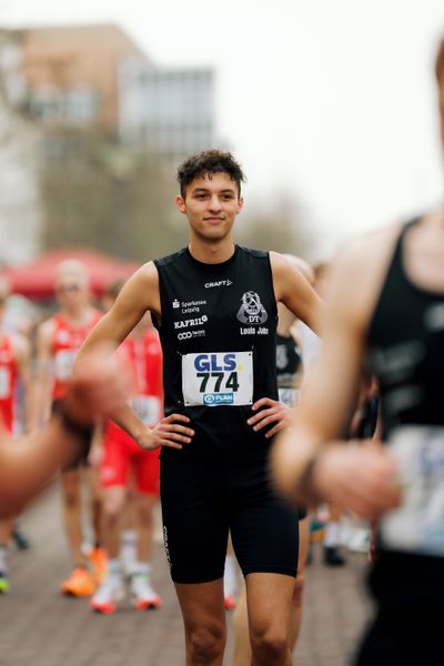Louis Jahn (SC DHfK Leipzig) am 08.03.2026 bei den Deutschen Meisterschaften 10 km Straße in Uelzen