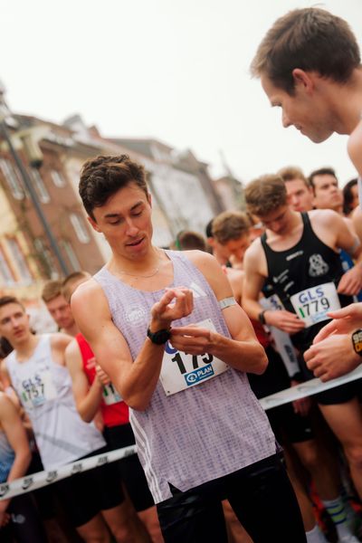 Johannes Motschmann (SCC Berlin) am 08.03.2026 bei den Deutschen Meisterschaften 10 km Straße in Uelzen
