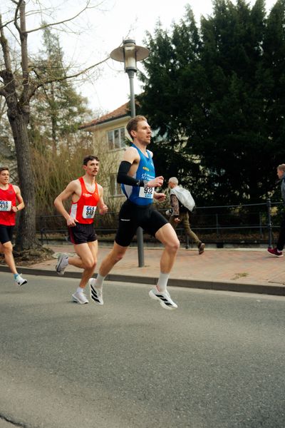 Mattis Dietrich (LAV Stadtwerke Tübingen) am 08.03.2026 bei den Deutschen Meisterschaften 10 km Straße in Uelzen
