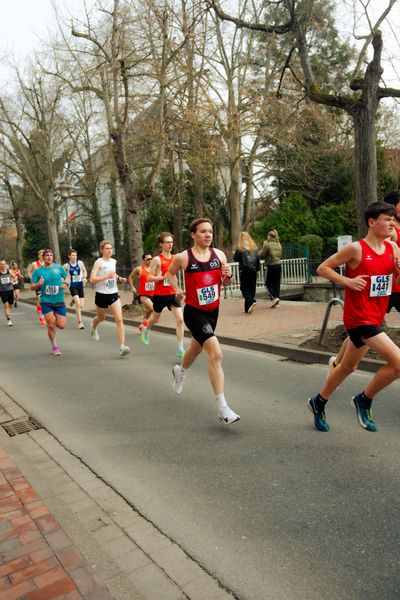 Henning Jeschke (LG Osnabrück) am 08.03.2026 bei den Deutschen Meisterschaften 10 km Straße in Uelzen