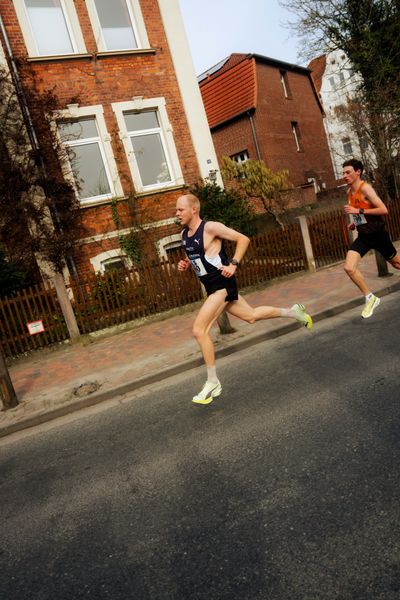 Hannes Burger (Düsseldorf Athletics) am 08.03.2026 bei den Deutschen Meisterschaften 10 km Straße in Uelzen