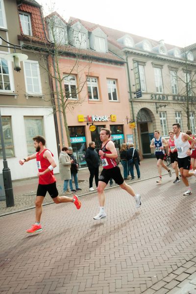 Henning Jeschke (LG Osnabrück) am 08.03.2026 bei den Deutschen Meisterschaften 10 km Straße in Uelzen