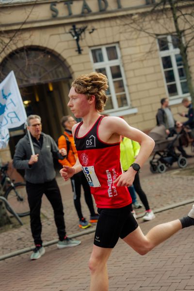 Matthias Apel (LG Osnabrück) am 08.03.2026 bei den Deutschen Meisterschaften 10 km Straße in Uelzen