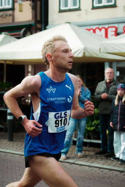 Nils Voigt (TV Wattenscheid 01) am 08.03.2026 bei den Deutschen Meisterschaften 10 km Straße in Uelzen