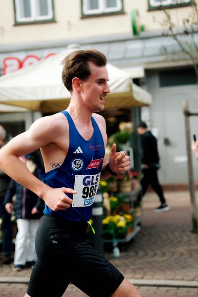 Velten Schneider (VfL Sindelfingen) am 08.03.2026 bei den Deutschen Meisterschaften 10 km Straße in Uelzen