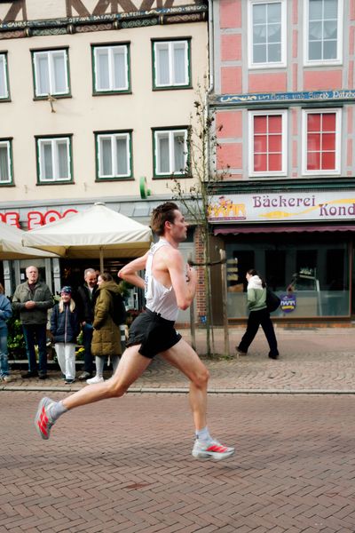 Sebastian Hendel (SCC Berlin) am 08.03.2026 bei den Deutschen Meisterschaften 10 km Straße in Uelzen