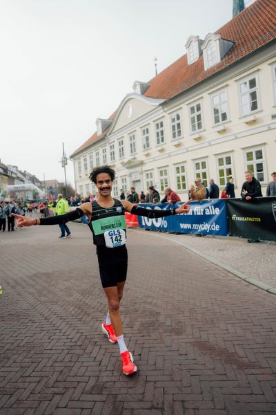 Enoque Buchegger (Markgräfler Runners Club e.V.) am 08.03.2026 bei den Deutschen Meisterschaften 10 km Straße in Uelzen