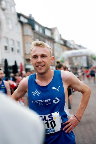 Nils Voigt (TV Wattenscheid 01) am 08.03.2026 bei den Deutschen Meisterschaften 10 km Straße in Uelzen