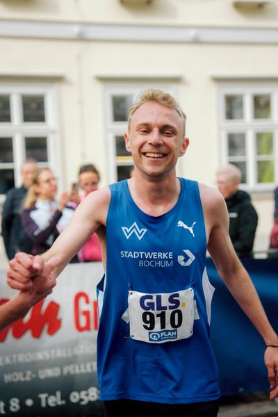 Nils Voigt (TV Wattenscheid 01) am 08.03.2026 bei den Deutschen Meisterschaften 10 km Straße in Uelzen