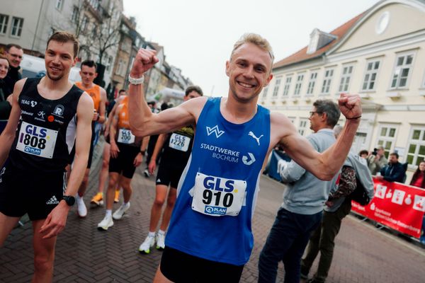 Nils Voigt (TV Wattenscheid 01) am 08.03.2026 bei den Deutschen Meisterschaften 10 km Straße in Uelzen