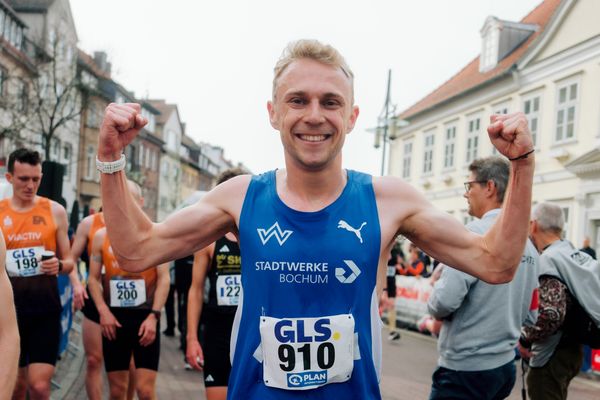 Nils Voigt (TV Wattenscheid 01) am 08.03.2026 bei den Deutschen Meisterschaften 10 km Straße in Uelzen