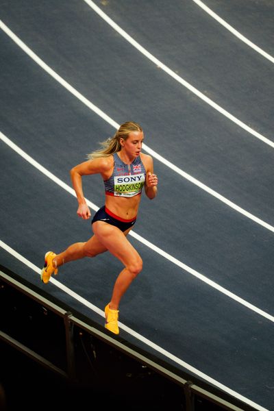 Keely Hodgkinson (Great Britain & N.I.) on 20.03.2026 at the World Athletics Indoor Championships 2026 in Torun