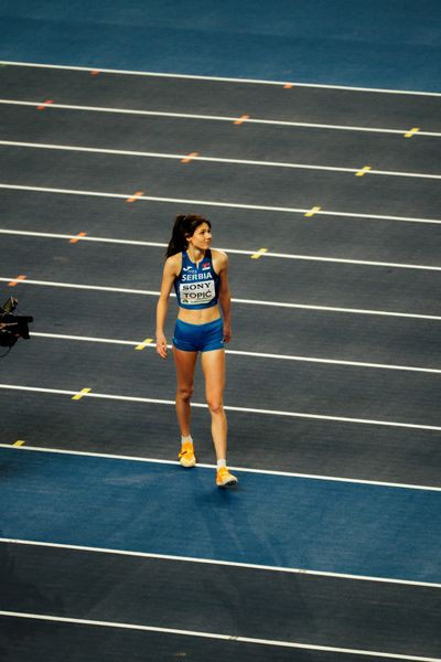 Angelina Topić (Serbia) on 20.03.2026 at the World Athletics Indoor Championships 2026 in Torun
