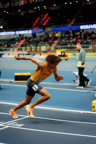 Malik Skupin-Alfa (Germany) on 20.03.2026 at the World Athletics Indoor Championships 2026 in Torun