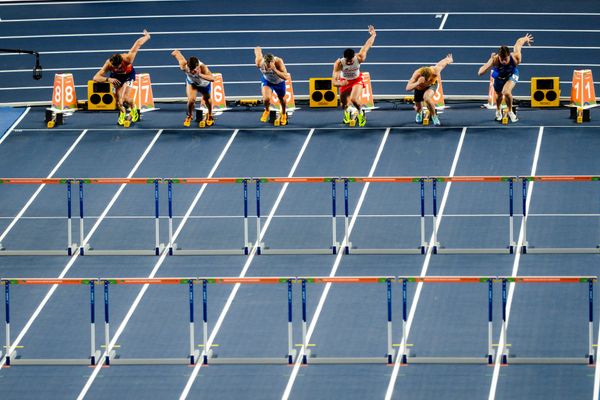 Jeff Tesselaar (Netherlands), Vilém Stráský (Czechia), Téo Bastien (France), Manuel Eitel (Germany), Rasmus Roosleht (Estonia) on 21.03.2026 at the World Athletics Indoor Championships 2026 in Torun