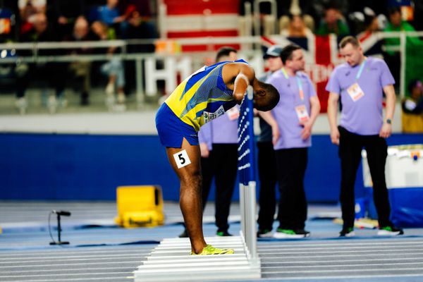 Marcos Herrera (Ecuador) on 21.03.2026 at the World Athletics Indoor Championships 2026 in Torun