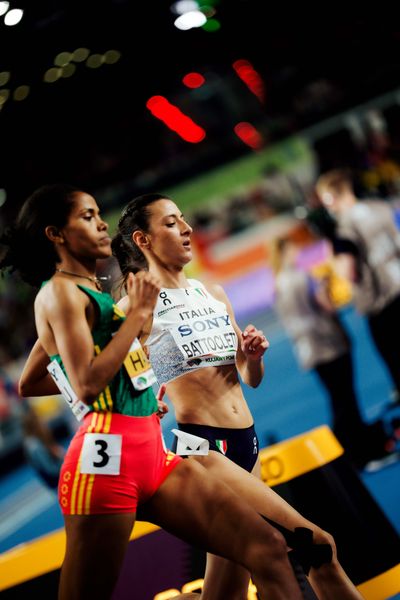 Nadia Battocletti (Italy) on 21.03.2026 at the World Athletics Indoor Championships 2026 in Torun