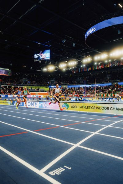 Nadia Battocletti (Italy) on 21.03.2026 at the World Athletics Indoor Championships 2026 in Torun