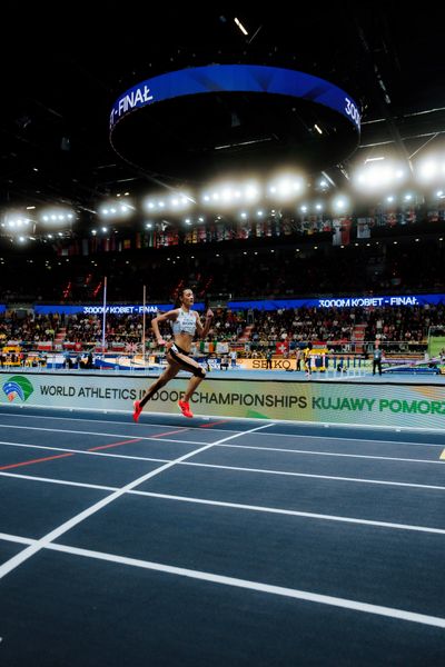 Nadia Battocletti (Italy) on 21.03.2026 at the World Athletics Indoor Championships 2026 in Torun