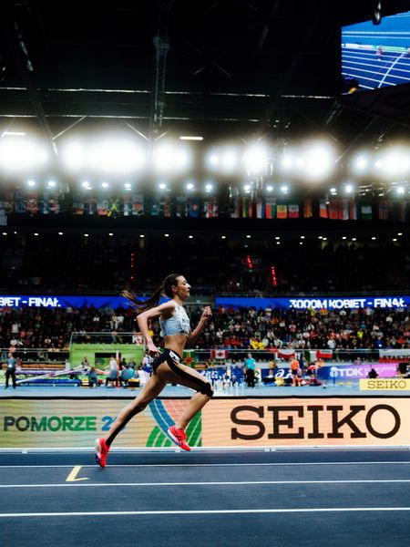 Nadia Battocletti (Italy) on 21.03.2026 at the World Athletics Indoor Championships 2026 in Torun