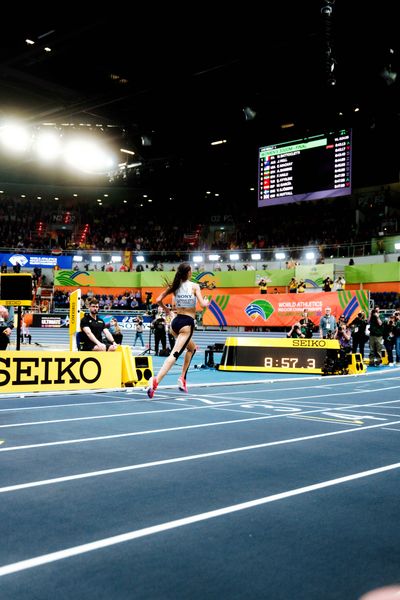 Nadia Battocletti (Italy) on 21.03.2026 at the World Athletics Indoor Championships 2026 in Torun