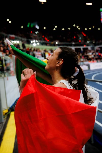 Nadia Battocletti (Italy) on 21.03.2026 at the World Athletics Indoor Championships 2026 in Torun