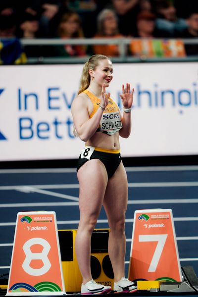 Philina Marianne Schwartz (Germany) on 21.03.2026 at the World Athletics Indoor Championships 2026 in Torun