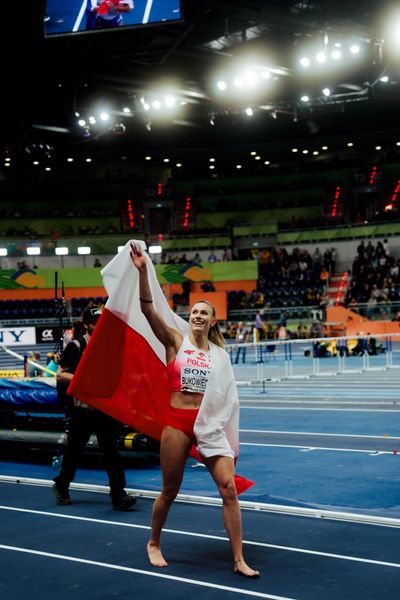 Natalia Bukowiecka (Poland) on 21.03.2026 at the World Athletics Indoor Championships 2026 in Torun