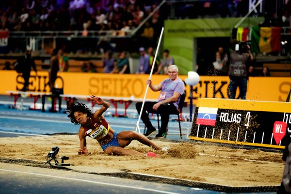 Yulimar Rojas (Venezuela) on 21.03.2026 at the World Athletics Indoor Championships 2026 in Torun