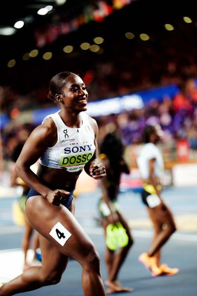 Zaynab Dosso (Italy) on 21.03.2026 at the World Athletics Indoor Championships 2026 in Torun